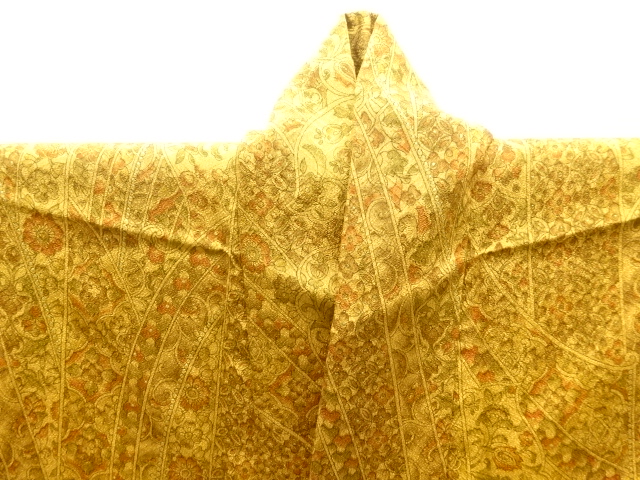  花更紗模様小紋着物